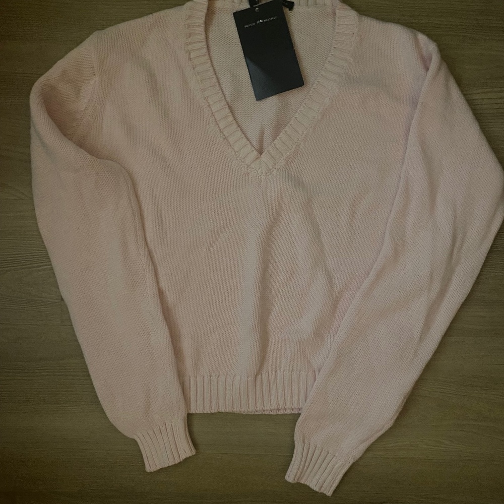 Brandy Melville Pink Sweater